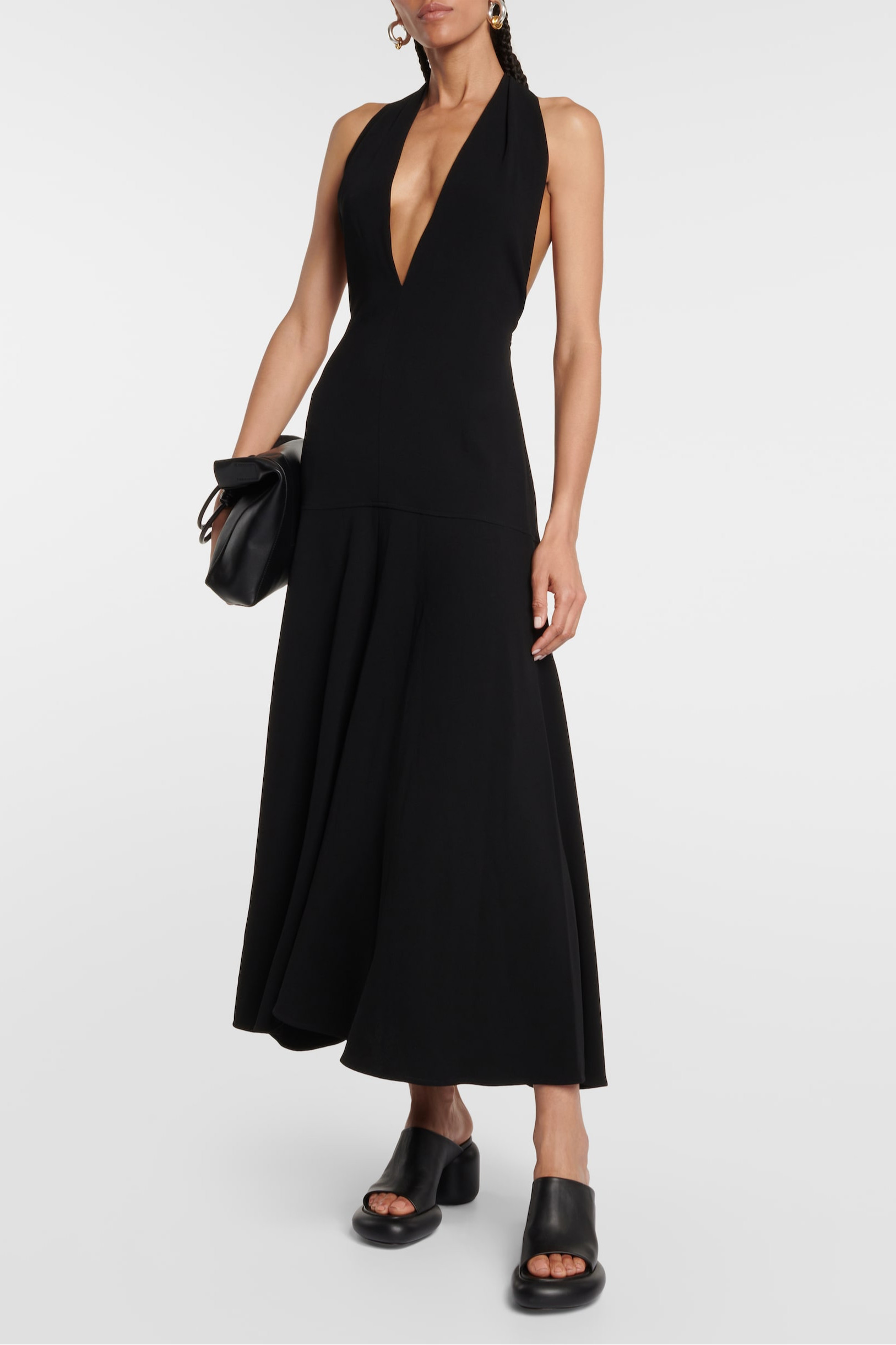 Sfen Halter Yaka Elbise